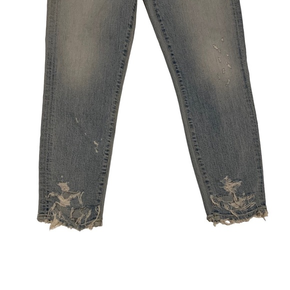 AGOLDE Jeans Womens 27 Sophie High Rise Skinny Crop Distressed Casual Boho NWT - Picture 5 of 13